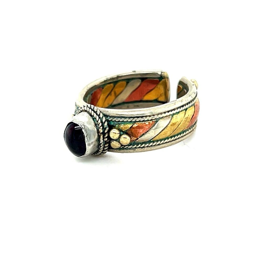 Open Back Stone Ring - Picture 2 of 7